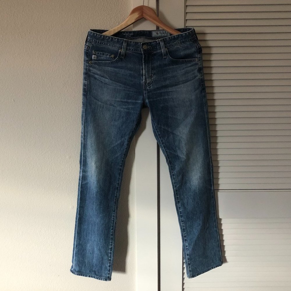 ** last week** AG mid-blue AG 30*32 slim straight